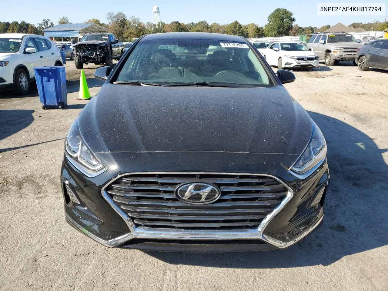 2019 Hyundai Sonata Se VIN: 5NPE24AF4KH817794 Lot: 77716704