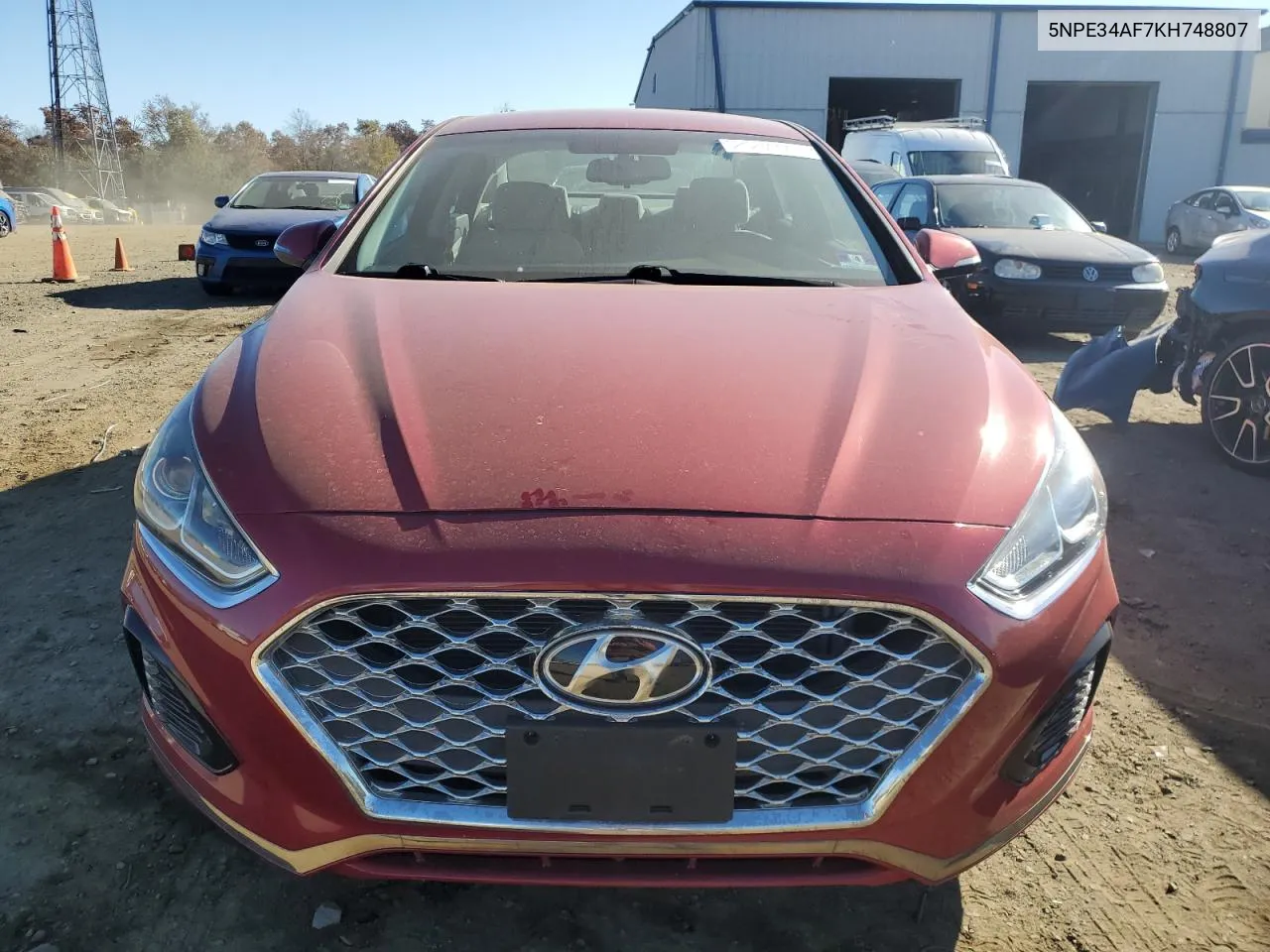 2019 Hyundai Sonata Limited VIN: 5NPE34AF7KH748807 Lot: 77944564