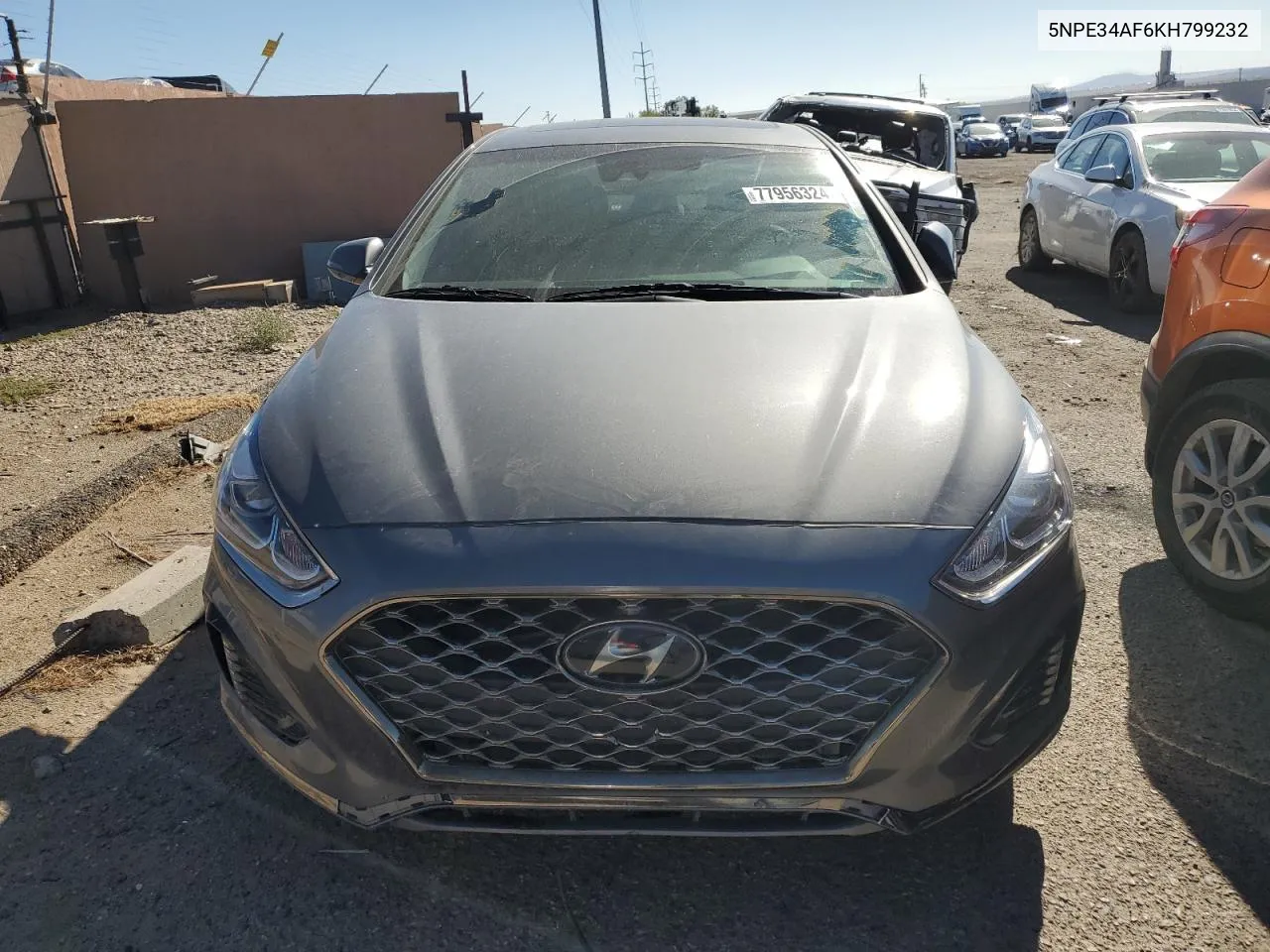 2019 Hyundai Sonata Limited VIN: 5NPE34AF6KH799232 Lot: 77956324