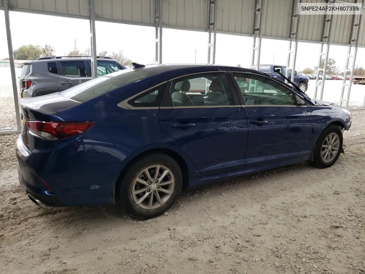 2019 Hyundai Sonata Se VIN: 5NPE24AF2KH807359 Lot: 77967854