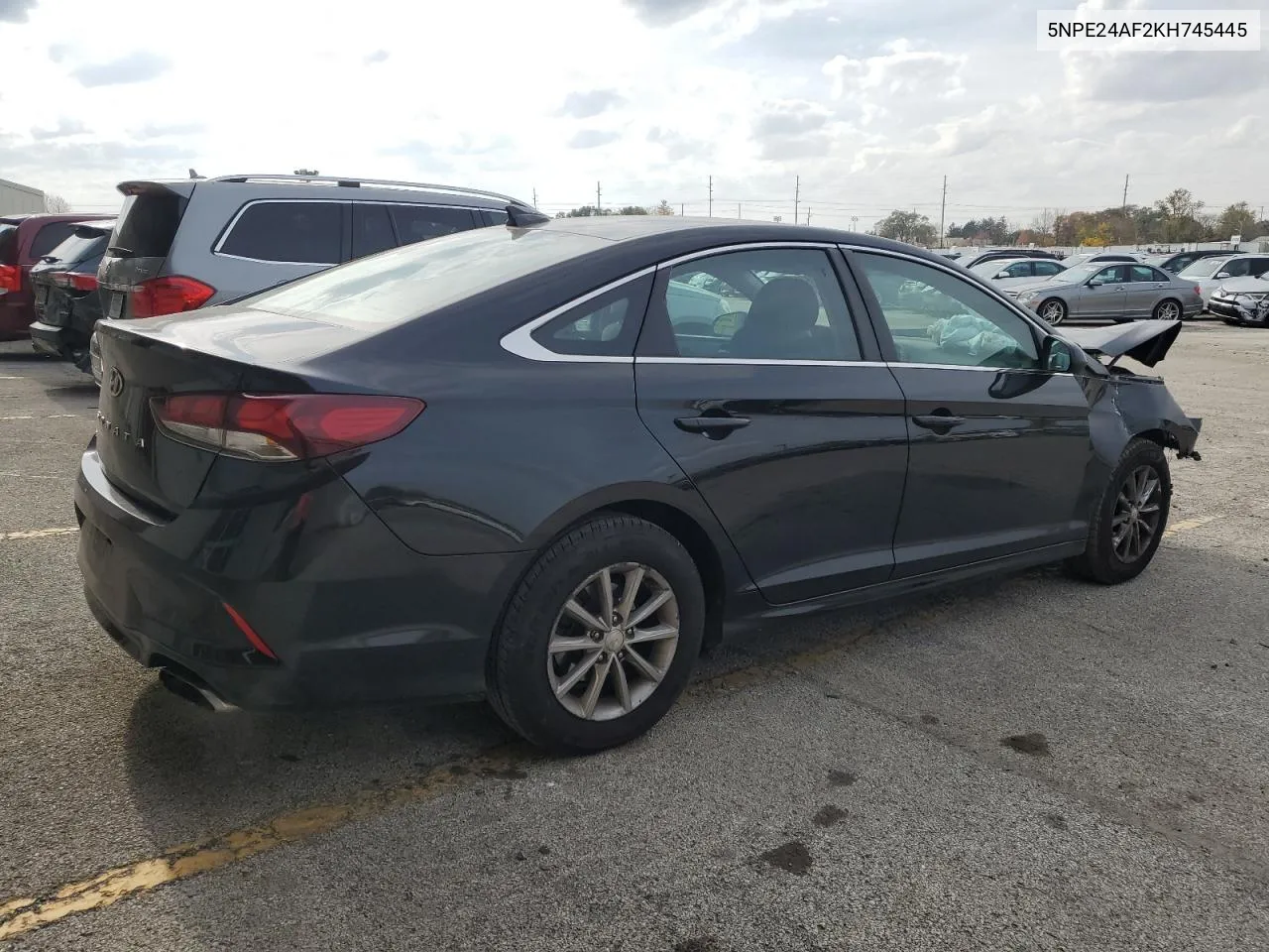 2019 Hyundai Sonata Se VIN: 5NPE24AF2KH745445 Lot: 78316064