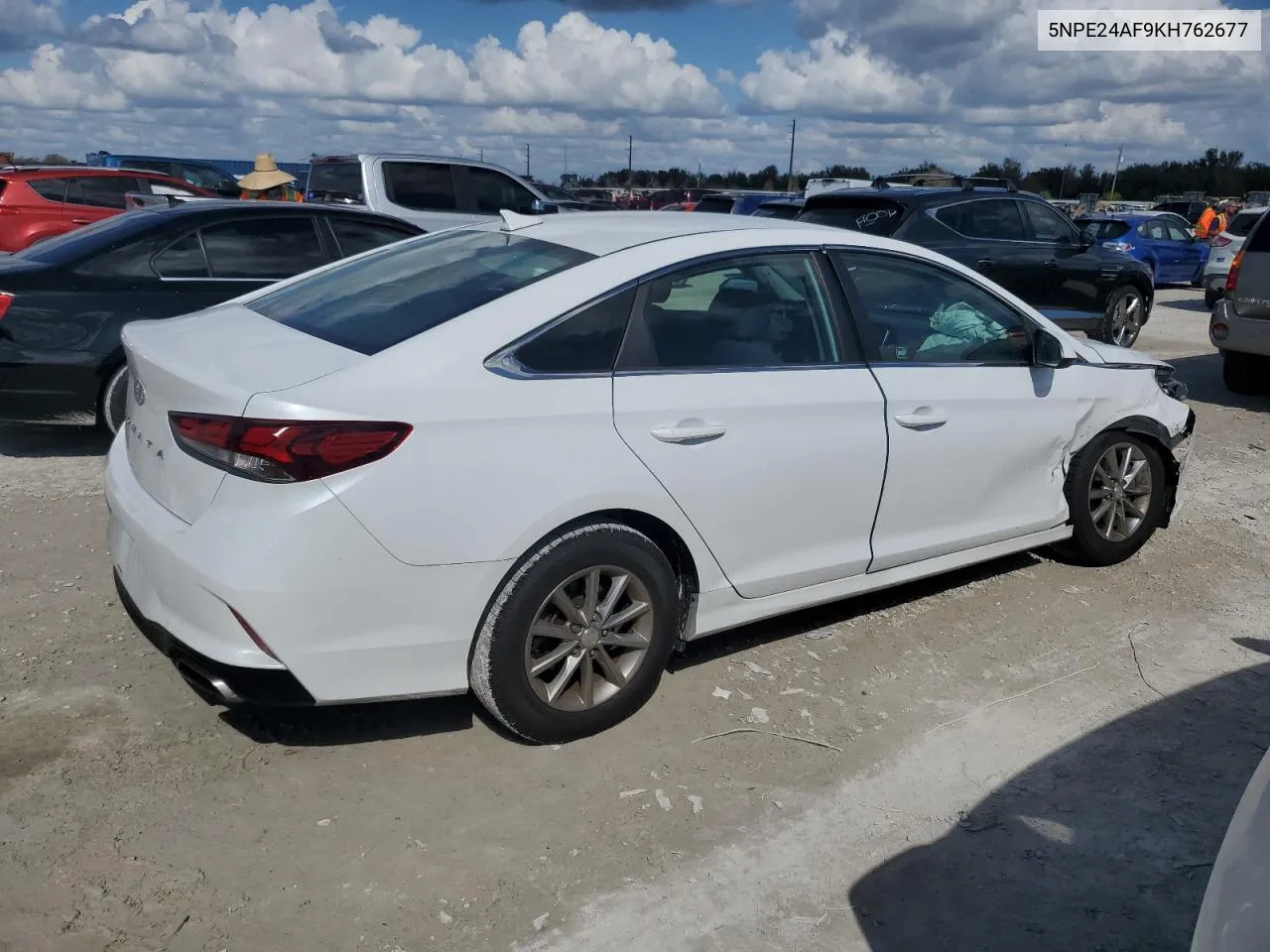 2019 Hyundai Sonata Se VIN: 5NPE24AF9KH762677 Lot: 78449154