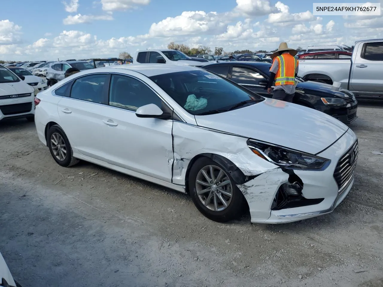 2019 Hyundai Sonata Se VIN: 5NPE24AF9KH762677 Lot: 78449154