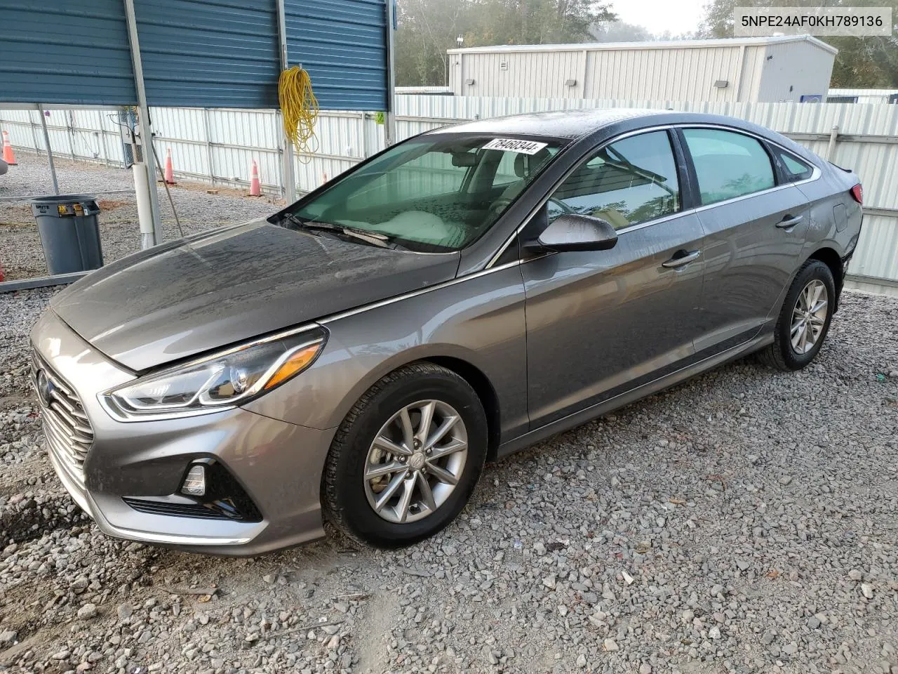 2019 Hyundai Sonata Se VIN: 5NPE24AF0KH789136 Lot: 78460344