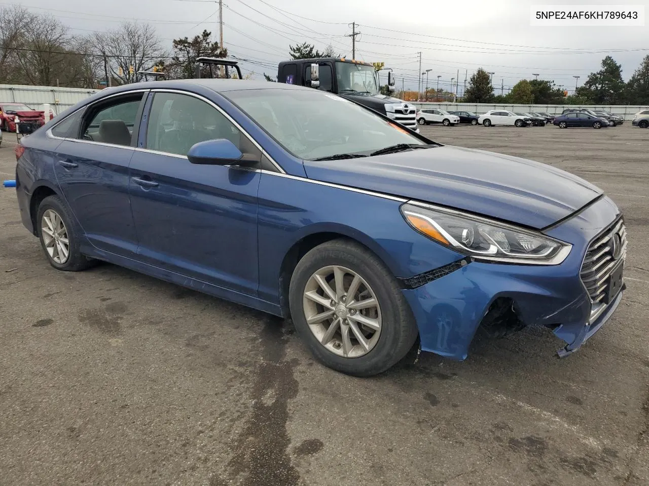 2019 Hyundai Sonata Se VIN: 5NPE24AF6KH789643 Lot: 78661664