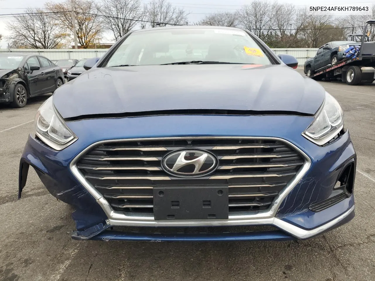 2019 Hyundai Sonata Se VIN: 5NPE24AF6KH789643 Lot: 78661664