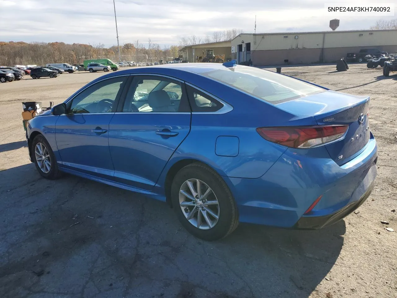 2019 Hyundai Sonata Se VIN: 5NPE24AF3KH740092 Lot: 78810174