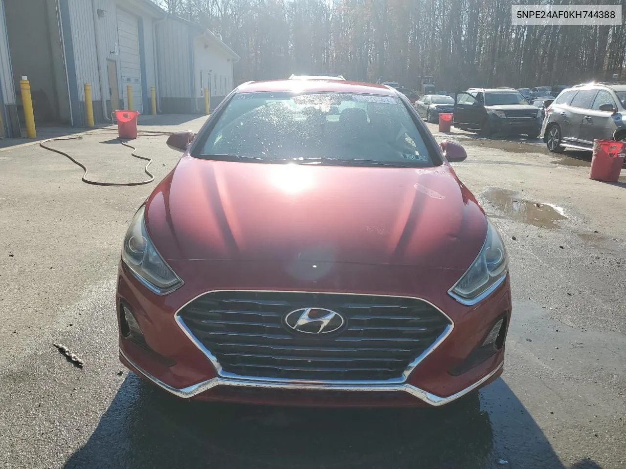 2019 Hyundai Sonata Se VIN: 5NPE24AF0KH744388 Lot: 78886504