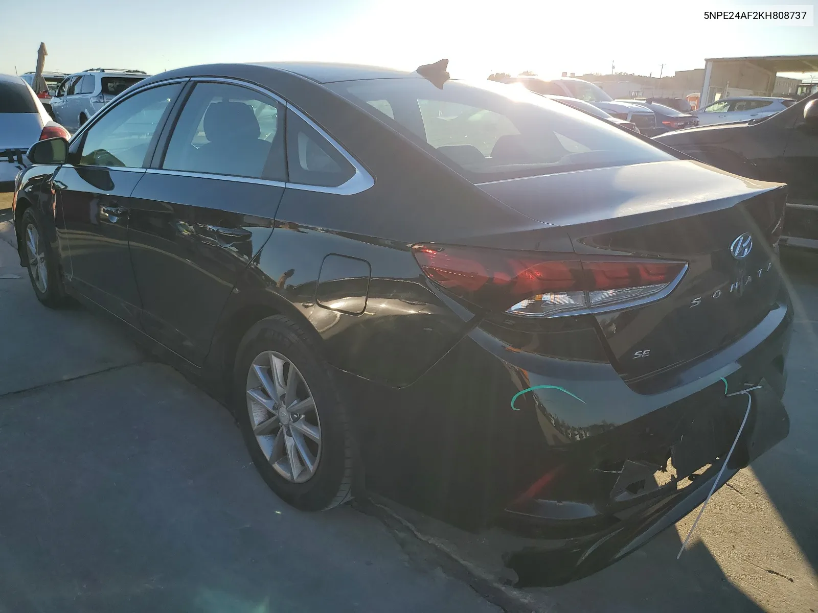 2019 Hyundai Sonata Se VIN: 5NPE24AF2KH808737 Lot: 78939243