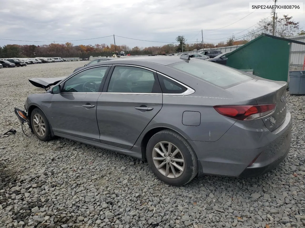 2019 Hyundai Sonata Se VIN: 5NPE24AF7KH808796 Lot: 78944254