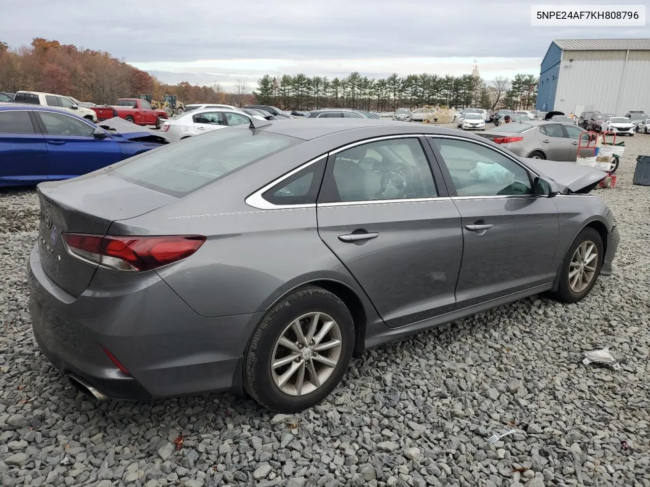 2019 Hyundai Sonata Se VIN: 5NPE24AF7KH808796 Lot: 78944254