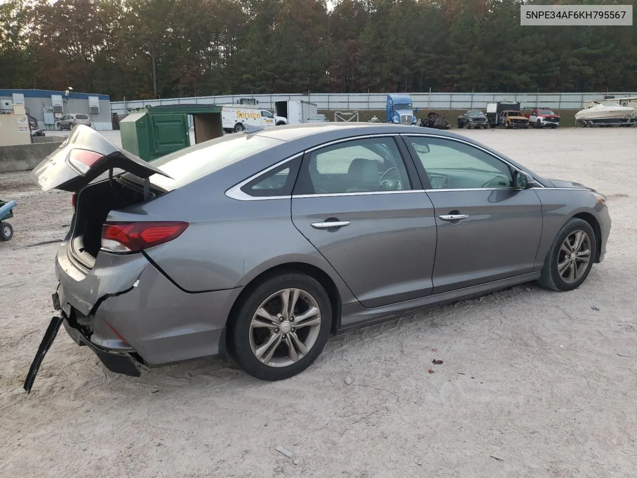 2019 Hyundai Sonata Limited VIN: 5NPE34AF6KH795567 Lot: 79039164