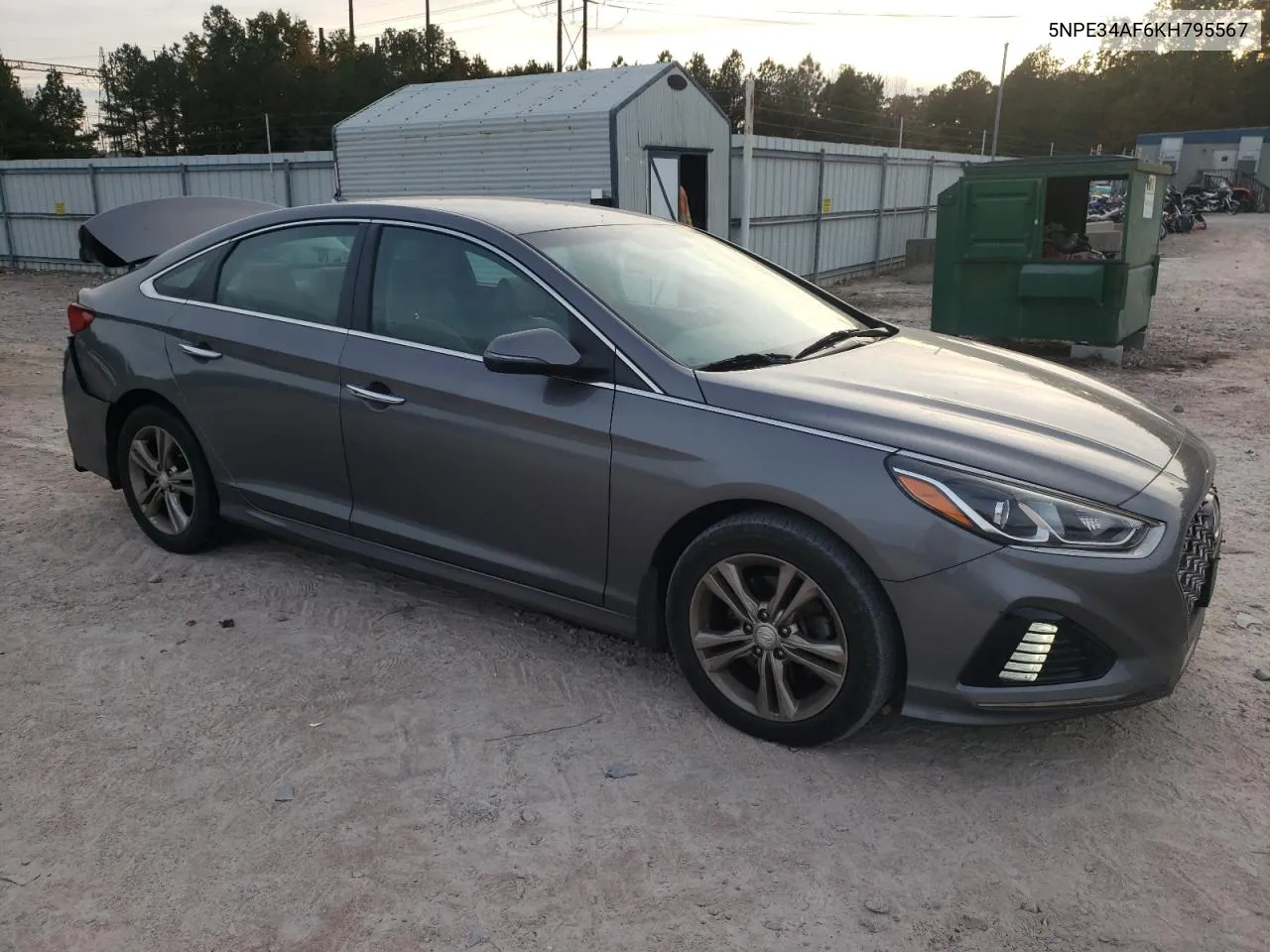 2019 Hyundai Sonata Limited VIN: 5NPE34AF6KH795567 Lot: 79039164