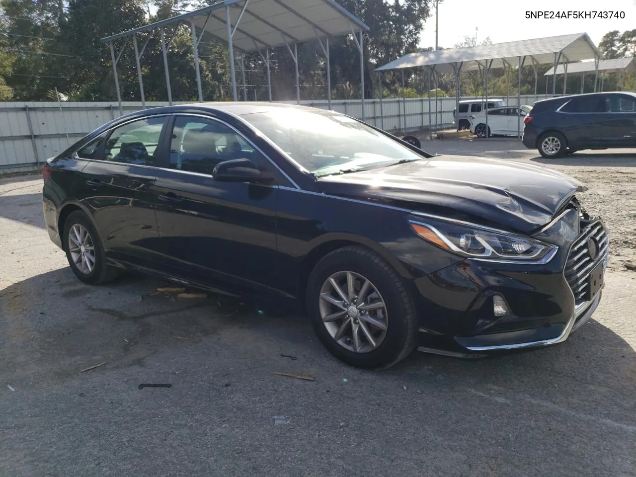 2019 Hyundai Sonata Se VIN: 5NPE24AF5KH743740 Lot: 79067224