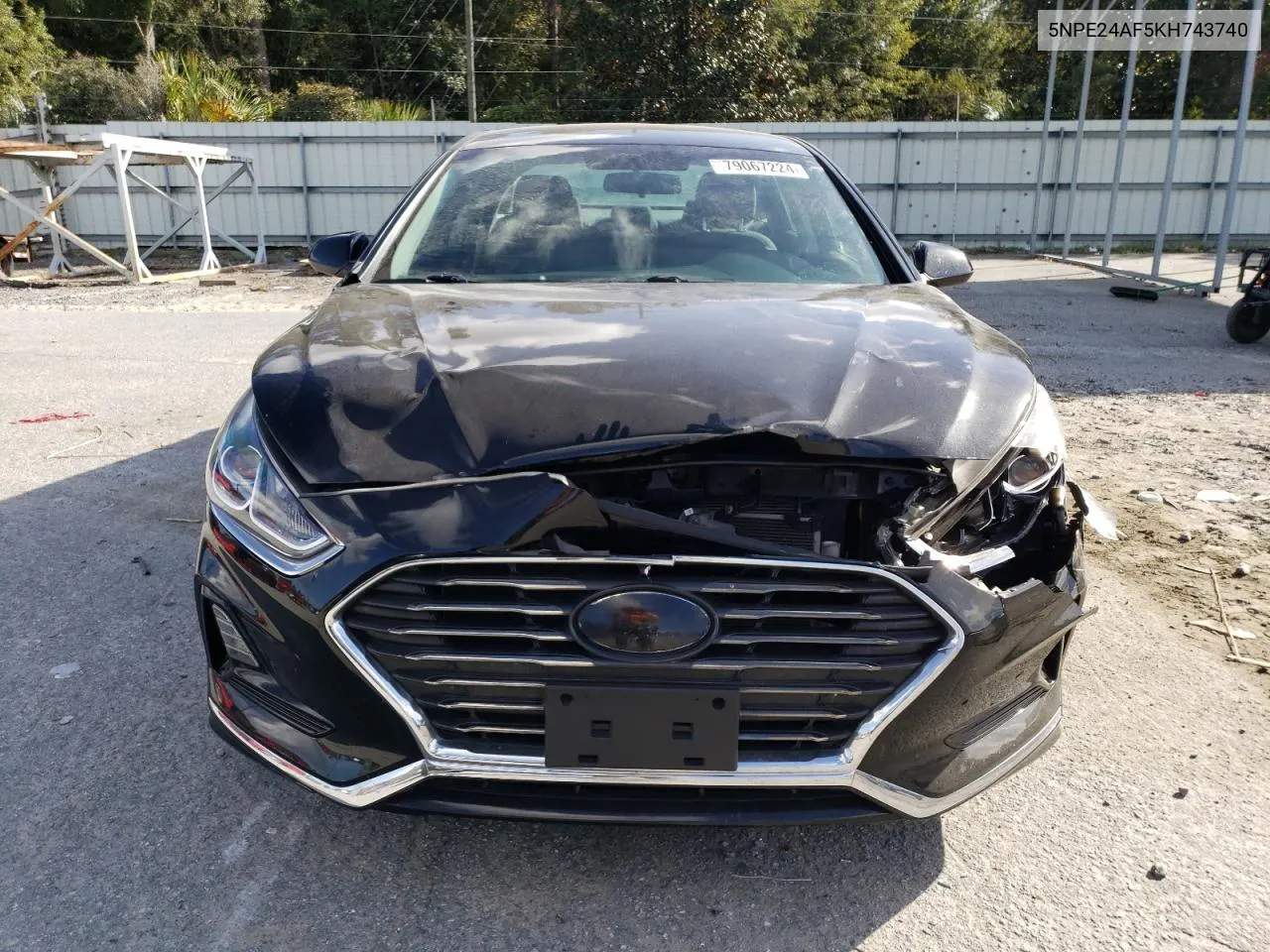 2019 Hyundai Sonata Se VIN: 5NPE24AF5KH743740 Lot: 79067224