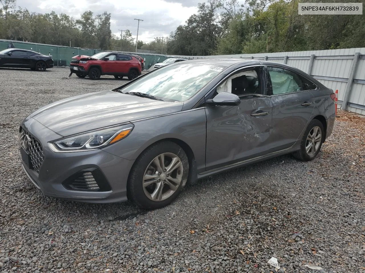 2019 Hyundai Sonata Limited VIN: 5NPE34AF6KH732839 Lot: 79184814