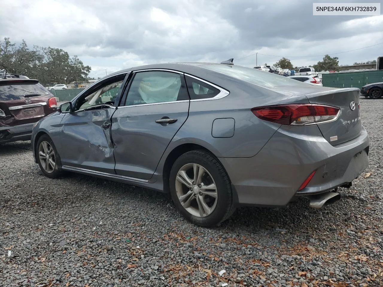 2019 Hyundai Sonata Limited VIN: 5NPE34AF6KH732839 Lot: 79184814