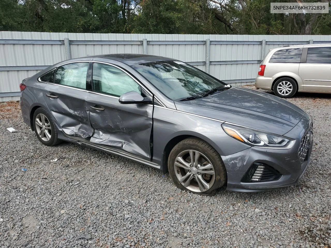 2019 Hyundai Sonata Limited VIN: 5NPE34AF6KH732839 Lot: 79184814