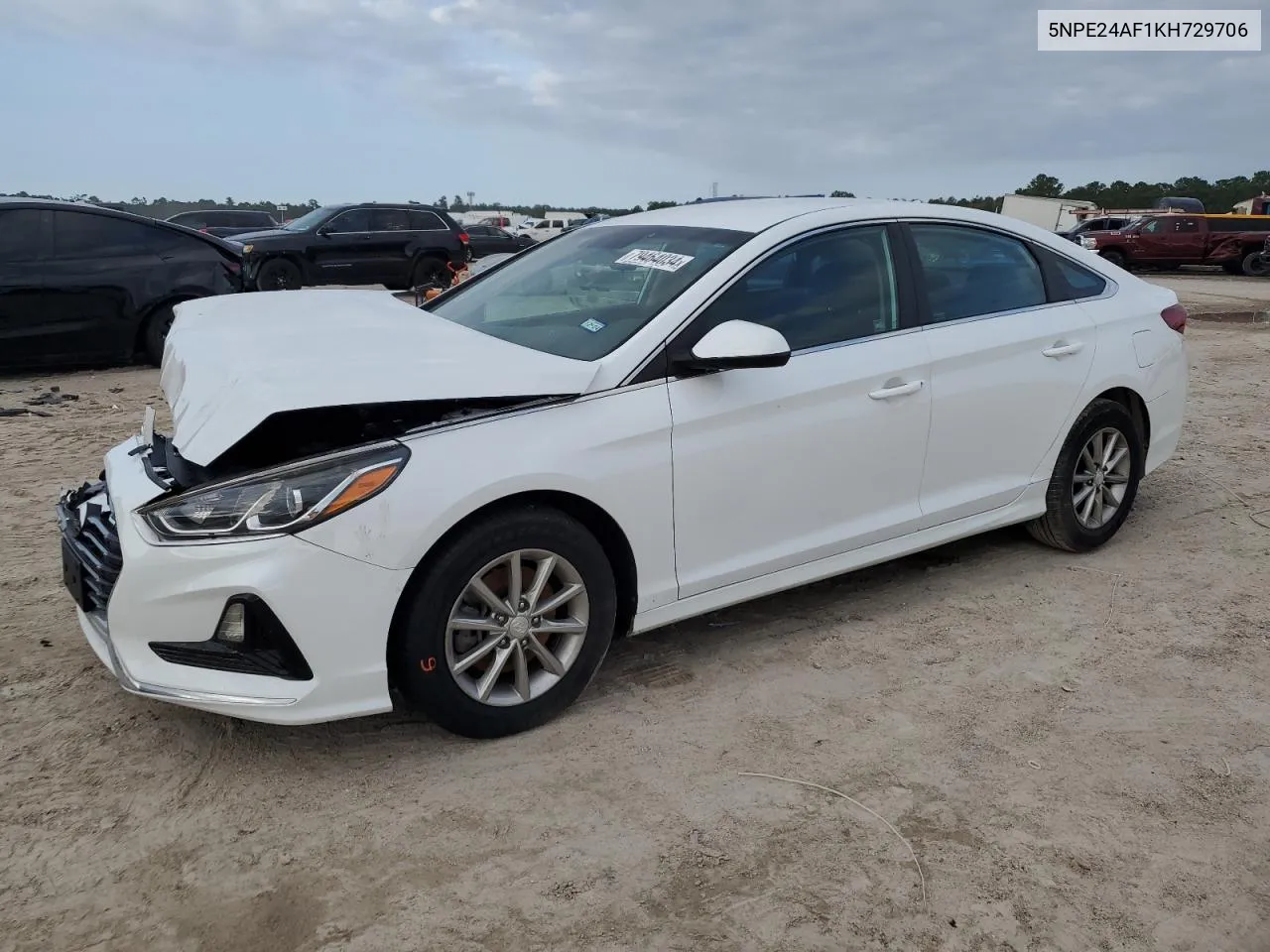 2019 Hyundai Sonata Se VIN: 5NPE24AF1KH729706 Lot: 79464034