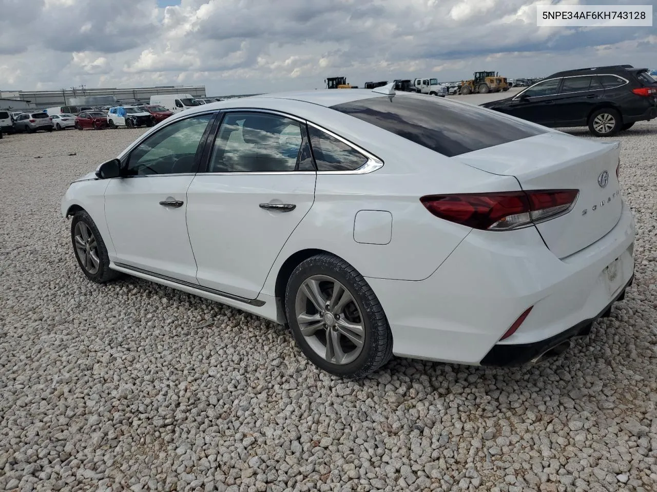 2019 Hyundai Sonata Limited VIN: 5NPE34AF6KH743128 Lot: 79467004