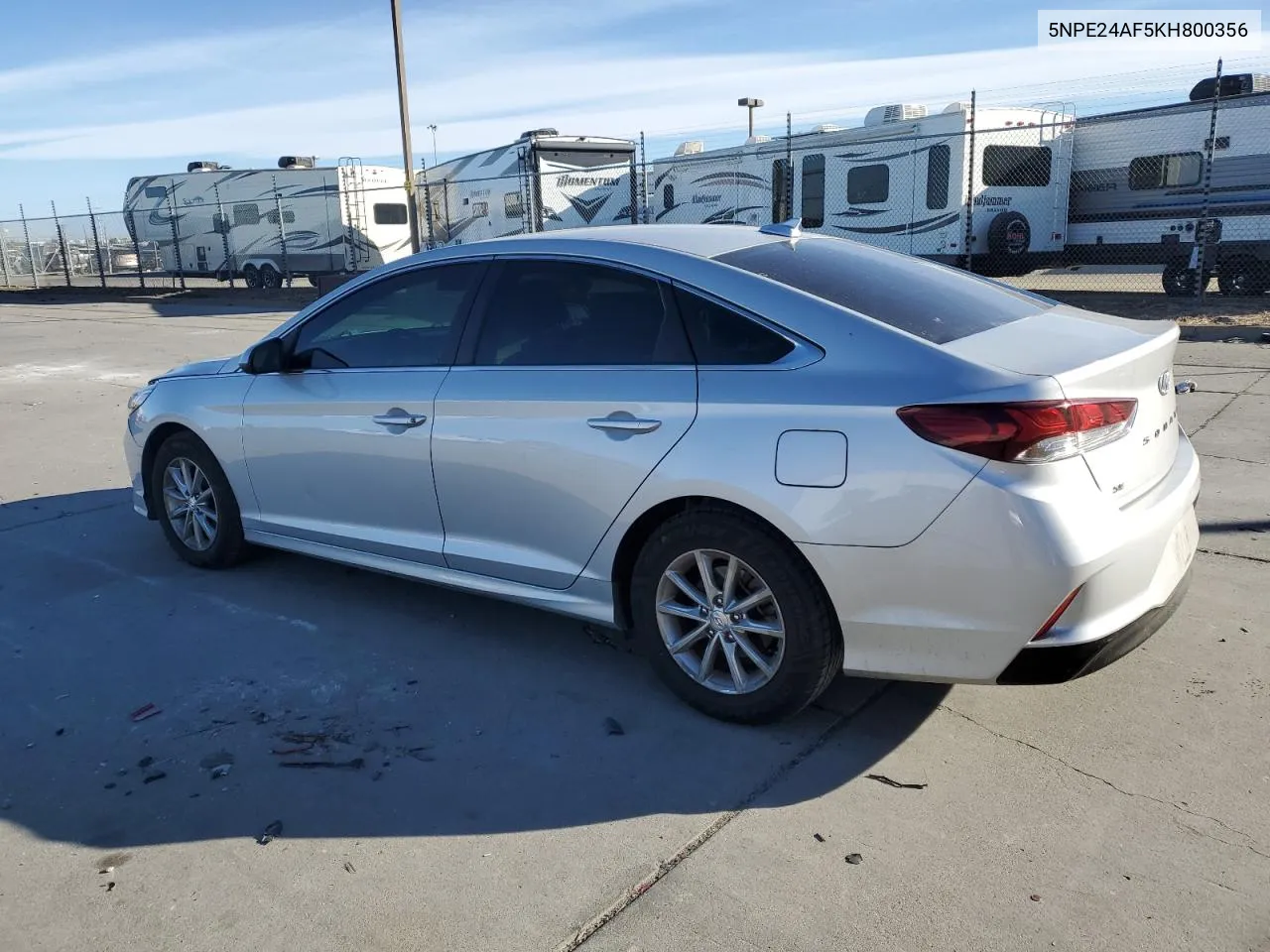 2019 Hyundai Sonata Se VIN: 5NPE24AF5KH800356 Lot: 79485384