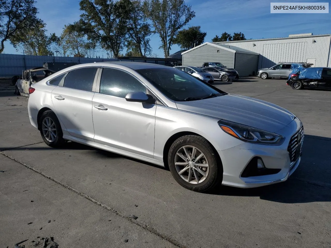 2019 Hyundai Sonata Se VIN: 5NPE24AF5KH800356 Lot: 79485384