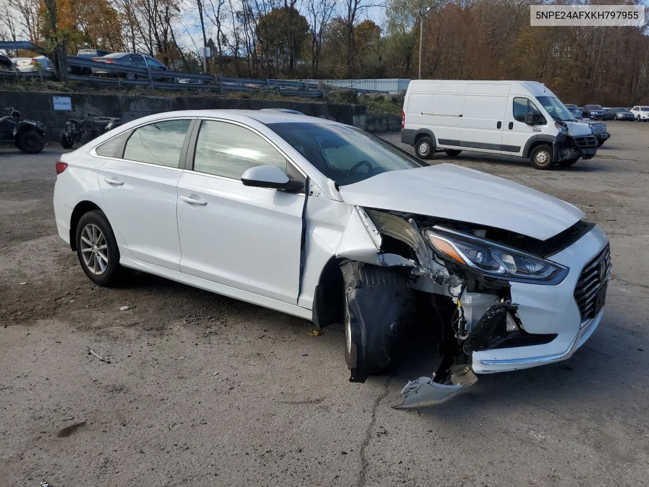 2019 Hyundai Sonata Se VIN: 5NPE24AFXKH797955 Lot: 79502334