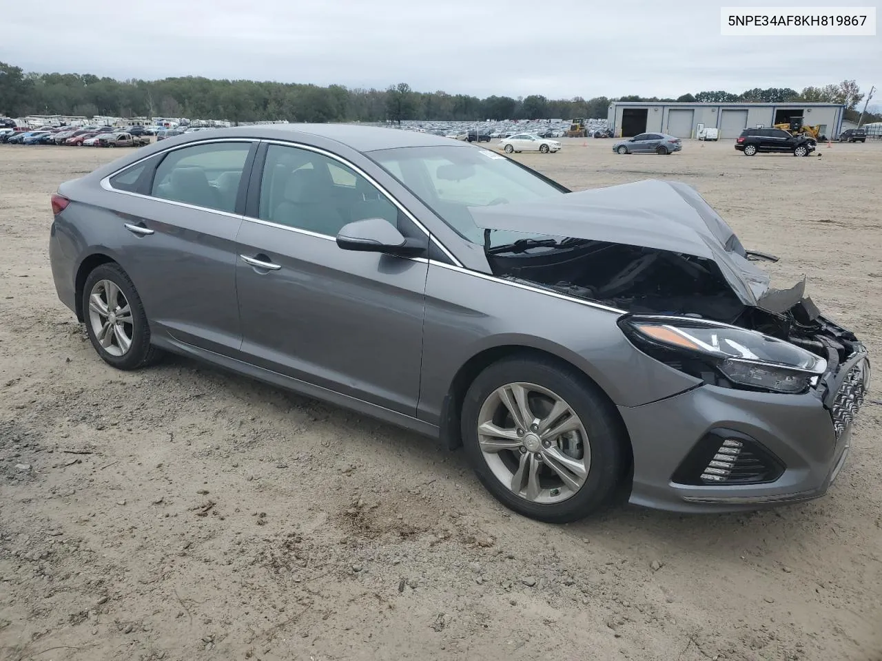 2019 Hyundai Sonata Limited VIN: 5NPE34AF8KH819867 Lot: 80064454