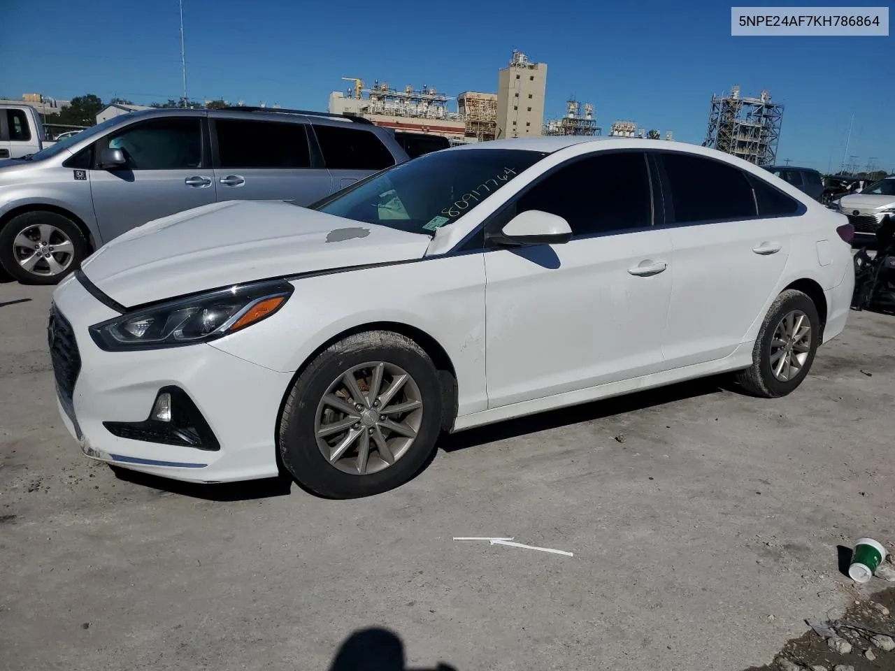 2019 Hyundai Sonata Se VIN: 5NPE24AF7KH786864 Lot: 80917764