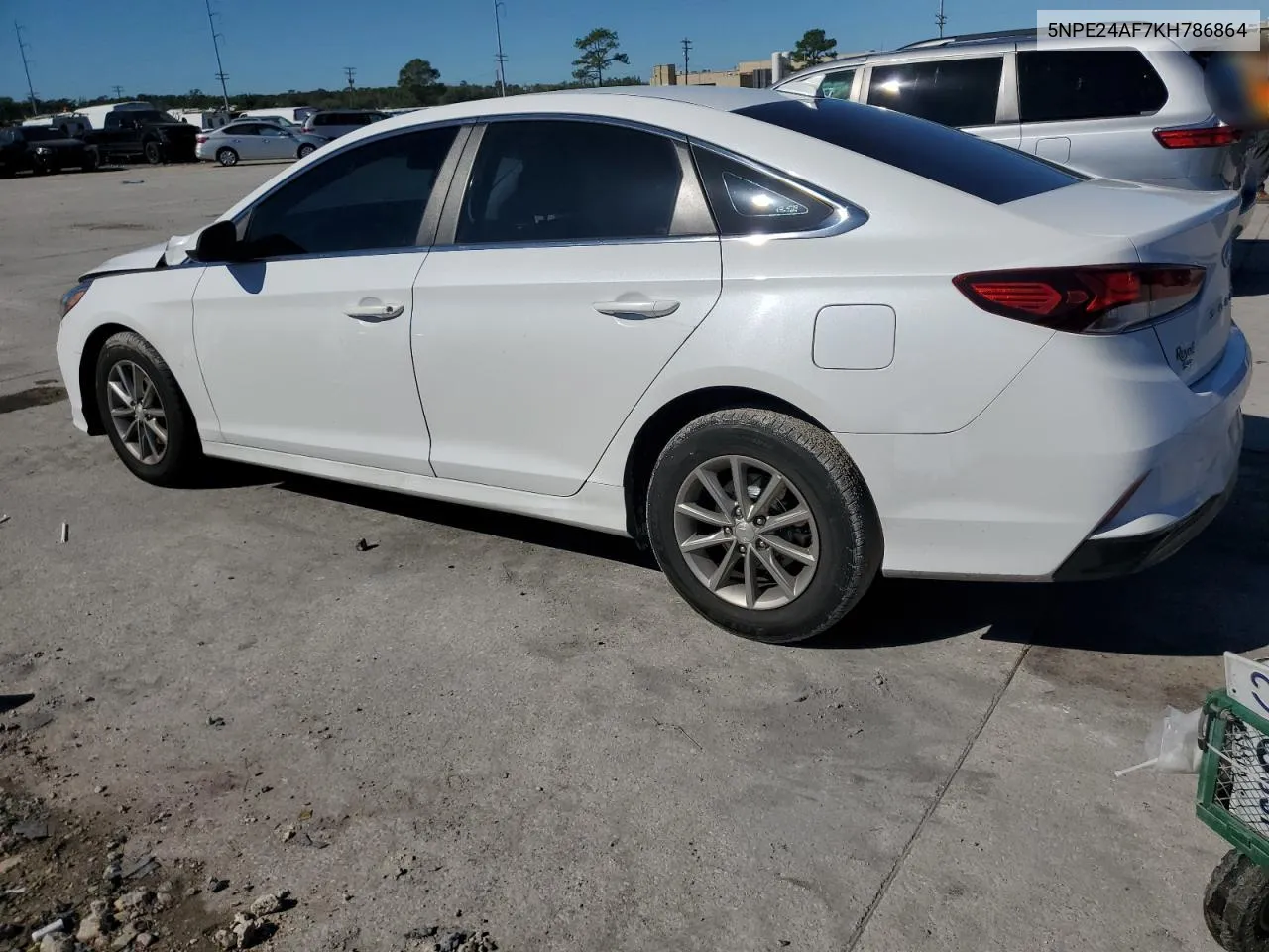 2019 Hyundai Sonata Se VIN: 5NPE24AF7KH786864 Lot: 80917764