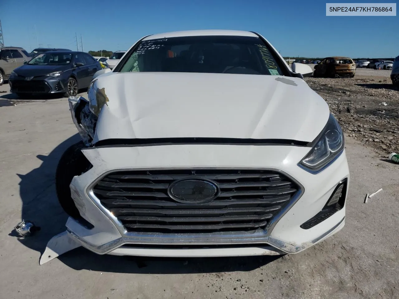 2019 Hyundai Sonata Se VIN: 5NPE24AF7KH786864 Lot: 80917764