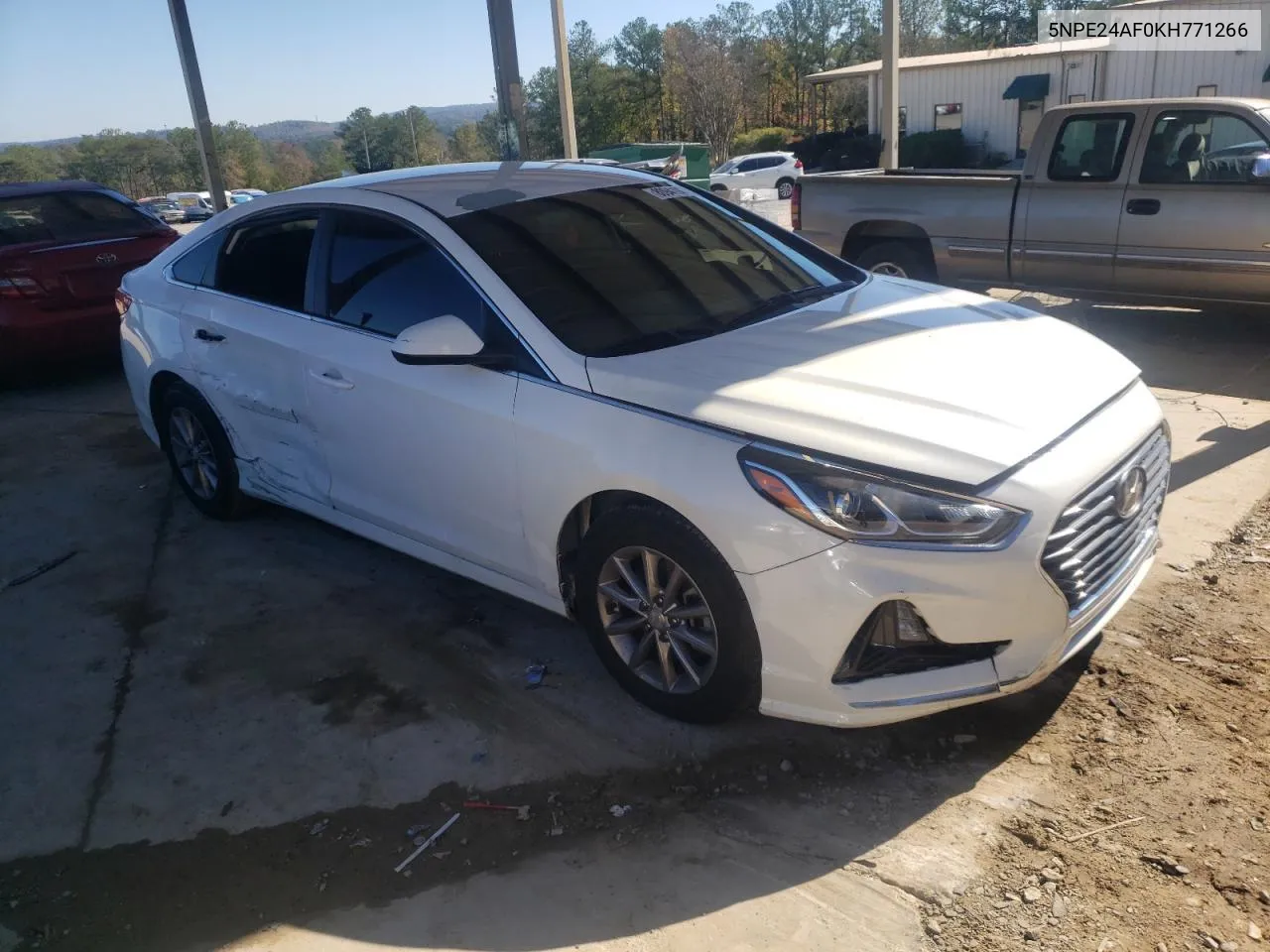 2019 Hyundai Sonata Se VIN: 5NPE24AF0KH771266 Lot: 80941904