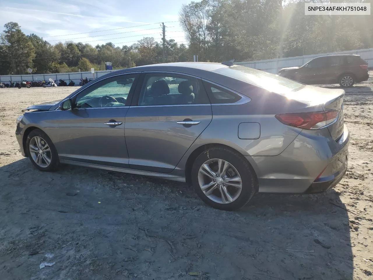 2019 Hyundai Sonata Limited VIN: 5NPE34AF4KH751048 Lot: 81025074