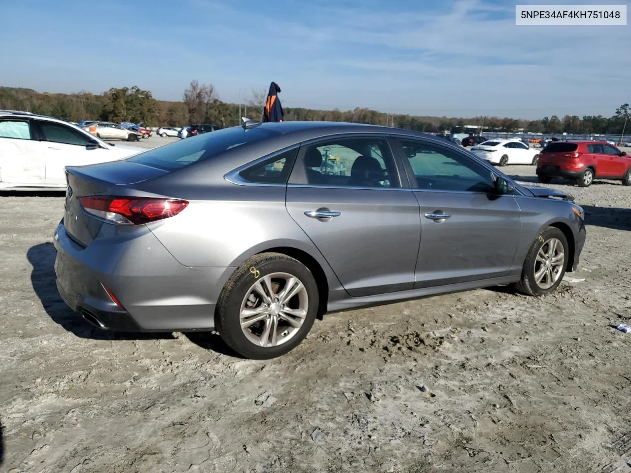 2019 Hyundai Sonata Limited VIN: 5NPE34AF4KH751048 Lot: 81025074