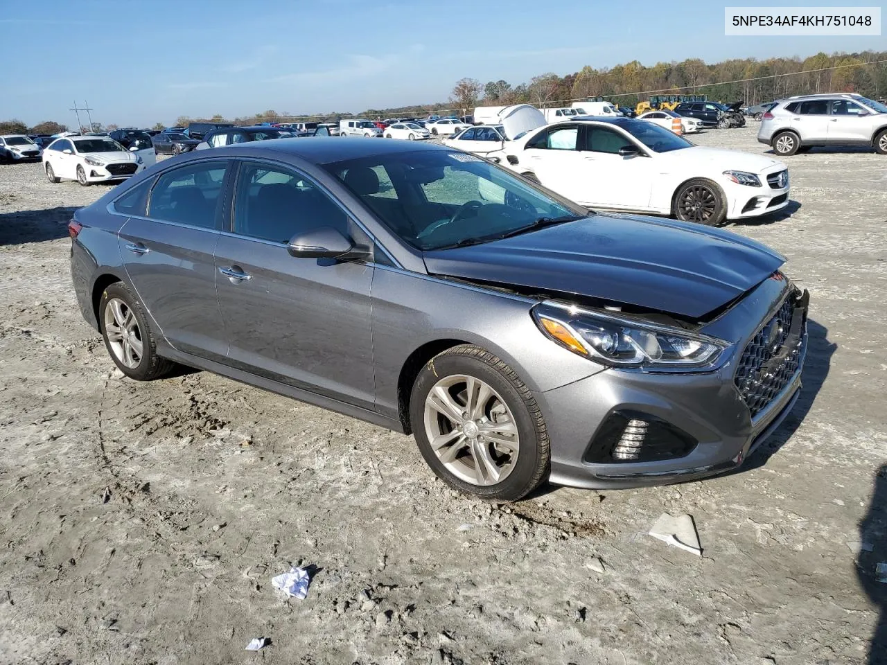 2019 Hyundai Sonata Limited VIN: 5NPE34AF4KH751048 Lot: 81025074