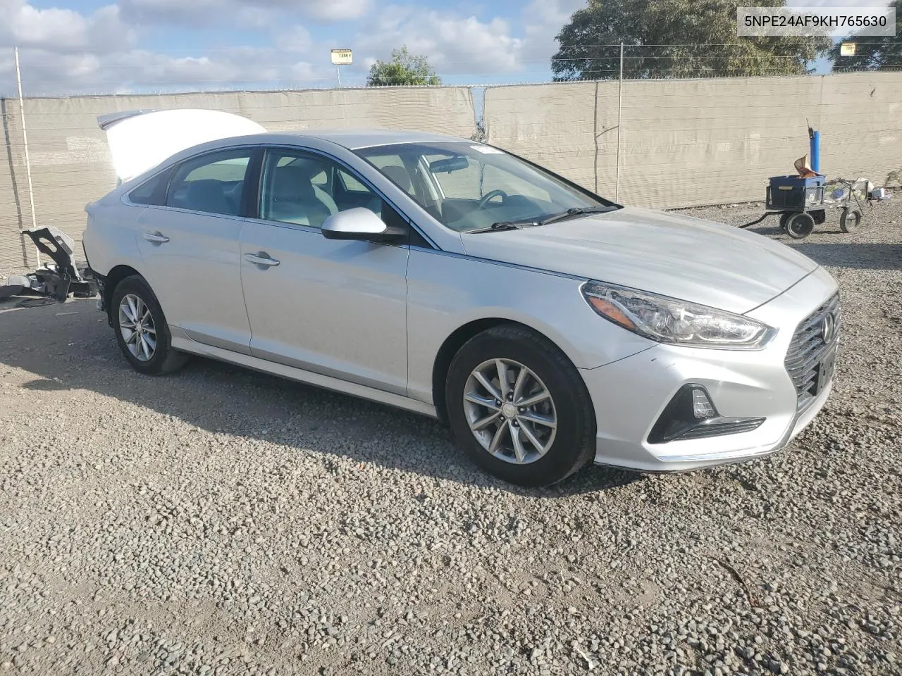 2019 Hyundai Sonata Se VIN: 5NPE24AF9KH765630 Lot: 81176294