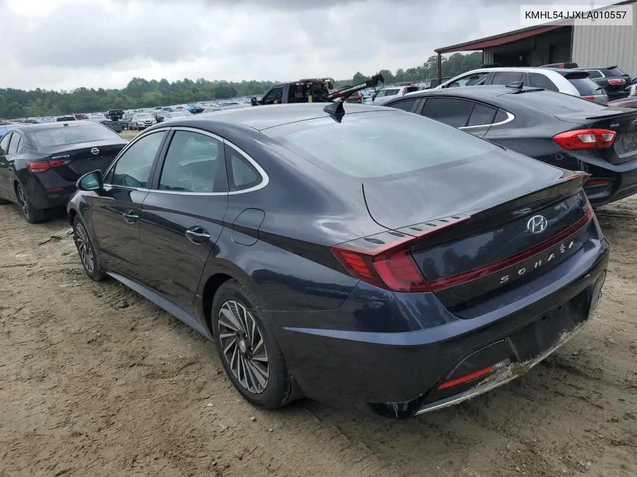 2020 Hyundai Sonata Hybrid VIN: KMHL54JJXLA010557 Lot: 48405174