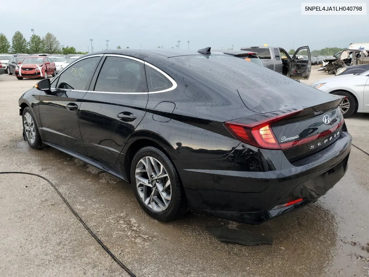 2020 Hyundai Sonata Sel VIN: 5NPEL4JA1LH040798 Lot: 53691654