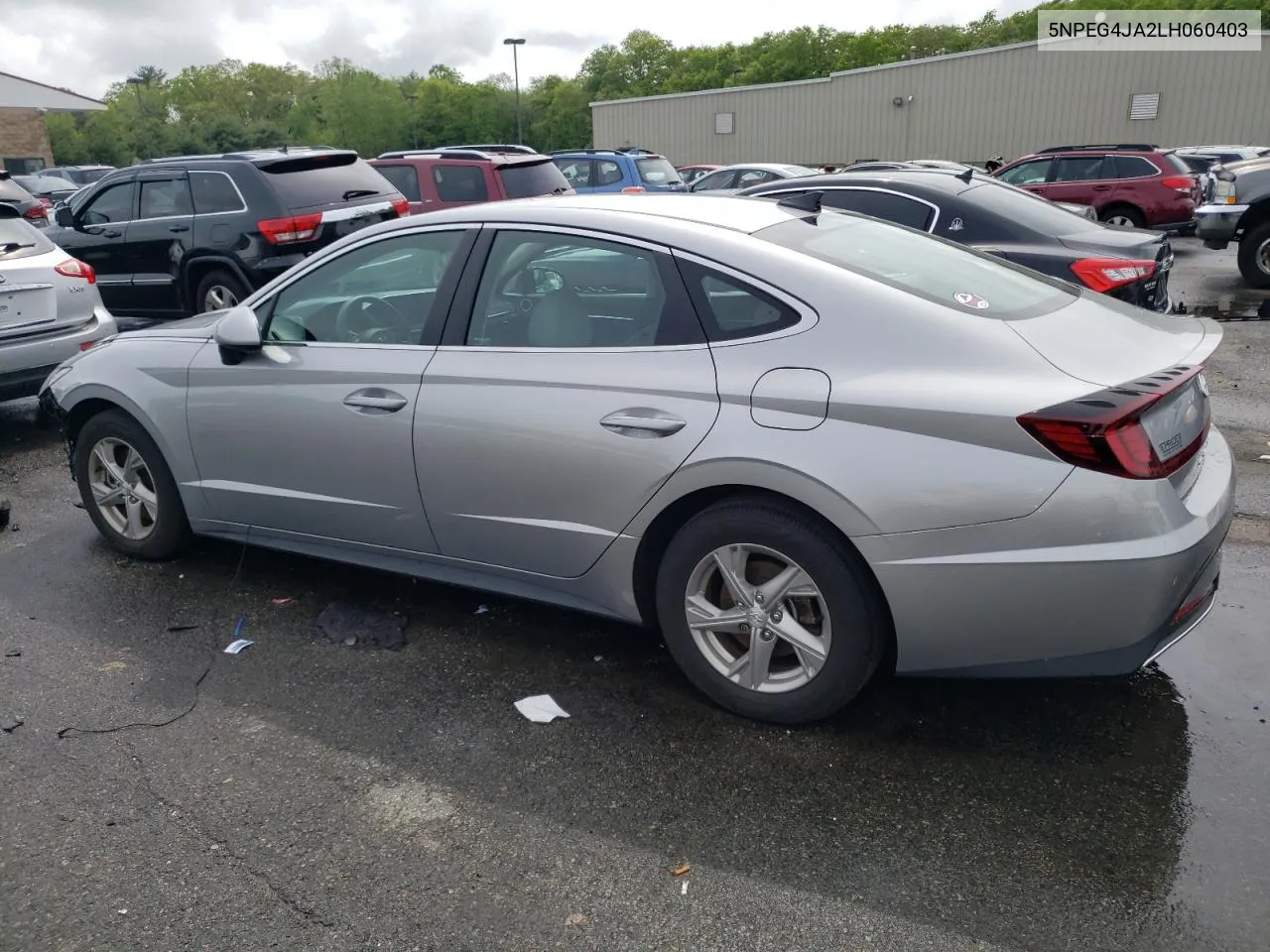 2020 Hyundai Sonata Se VIN: 5NPEG4JA2LH060403 Lot: 55127044