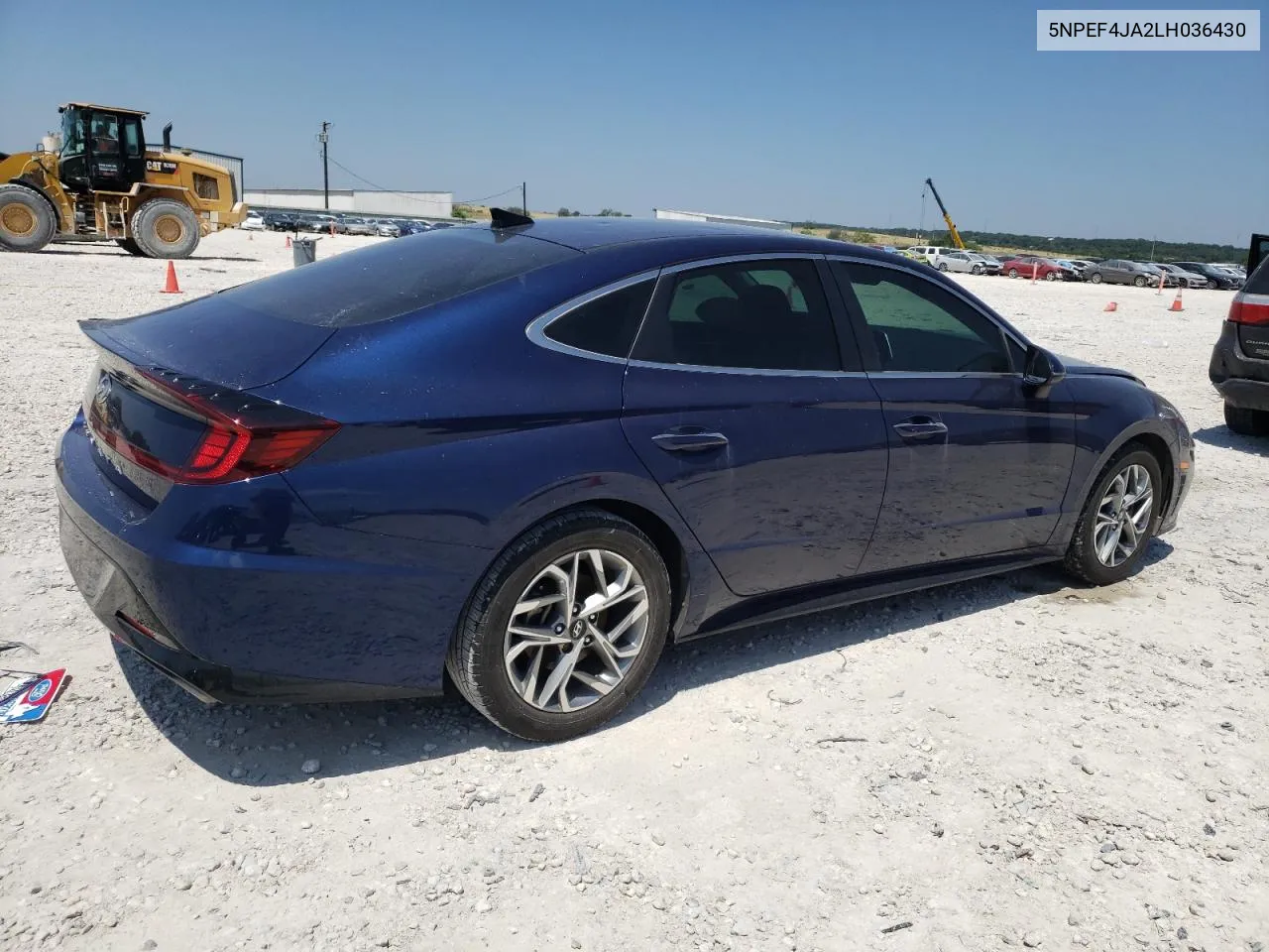 2020 Hyundai Sonata Sel VIN: 5NPEF4JA2LH036430 Lot: 56861454