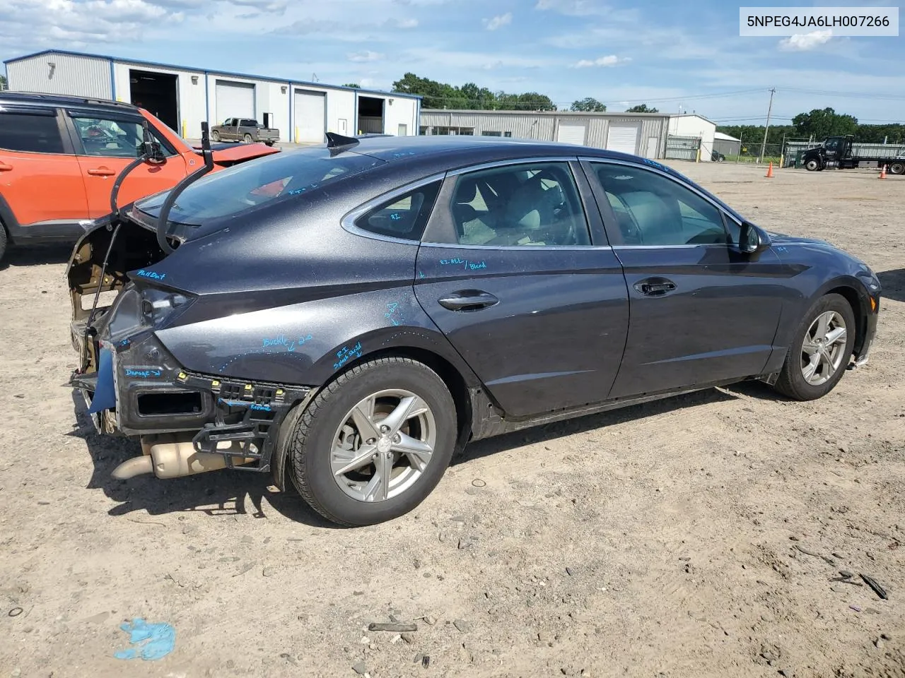 5NPEG4JA6LH007266 2020 Hyundai Sonata Se