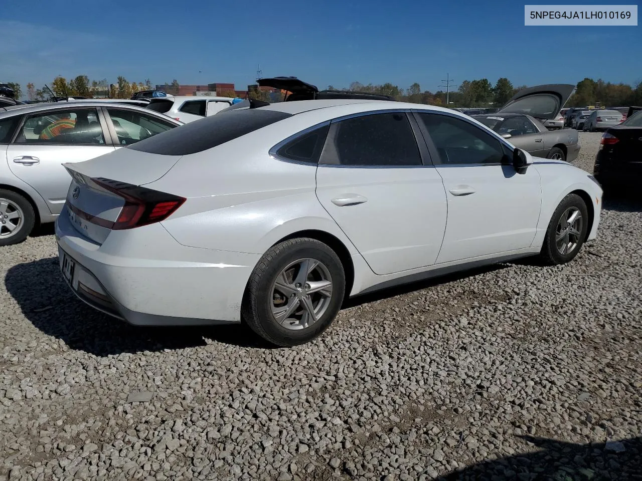 2020 Hyundai Sonata Se VIN: 5NPEG4JA1LH010169 Lot: 57959604