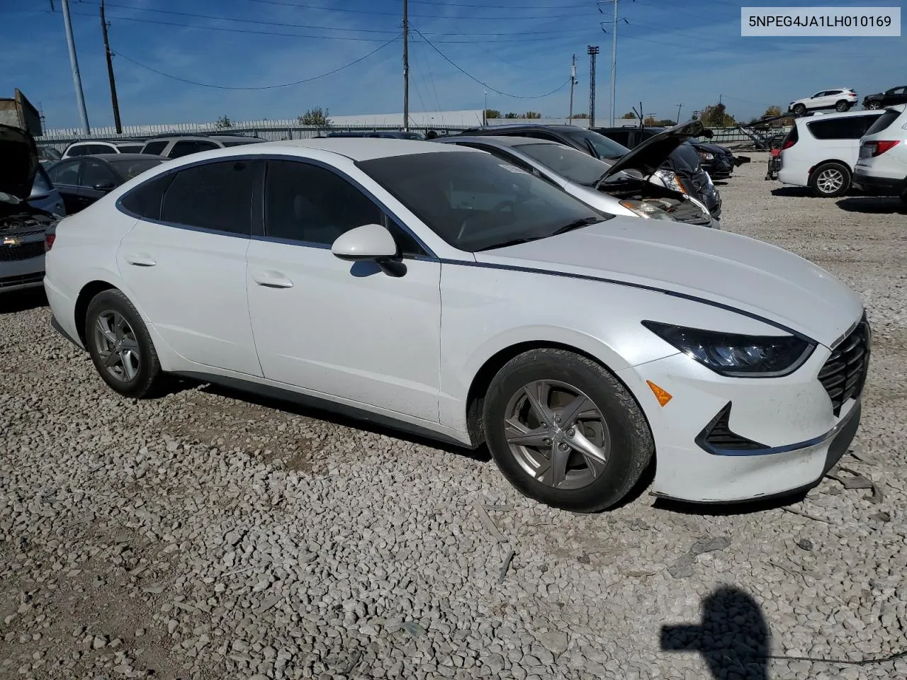 5NPEG4JA1LH010169 2020 Hyundai Sonata Se