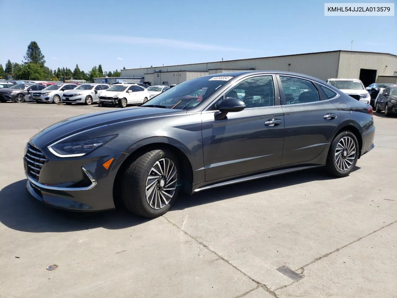 2020 Hyundai Sonata Hybrid VIN: KMHL54JJ2LA013579 Lot: 58396854