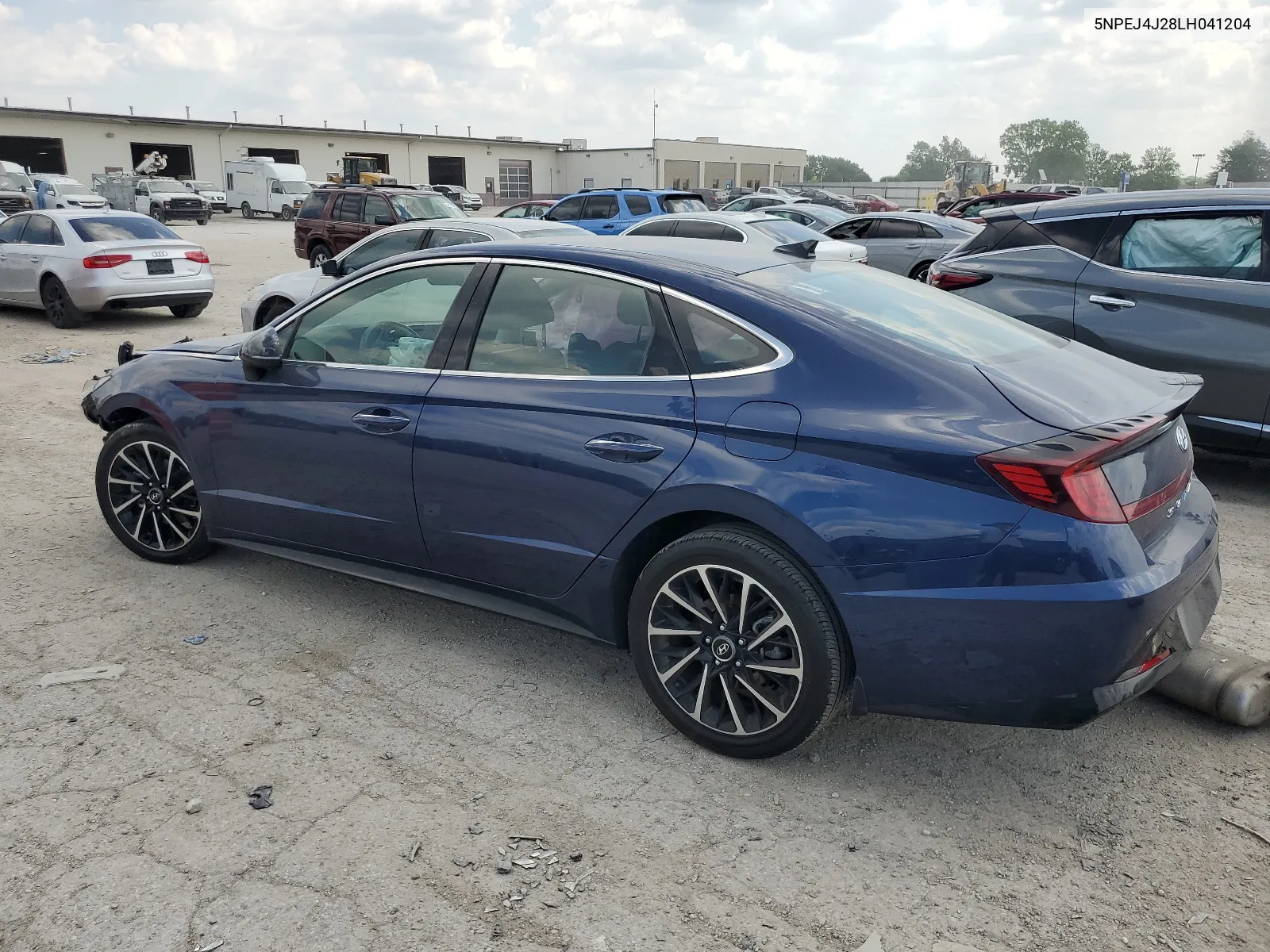 2020 Hyundai Sonata Sel Plus VIN: 5NPEJ4J28LH041204 Lot: 59546694