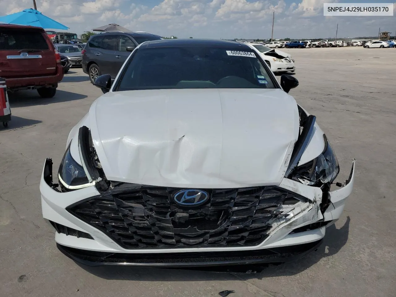 5NPEJ4J29LH035170 2020 Hyundai Sonata Sel Plus