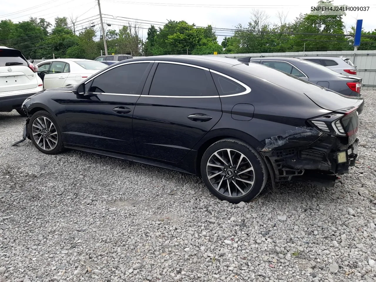 2020 Hyundai Sonata Limited VIN: 5NPEH4J24LH009037 Lot: 60801374