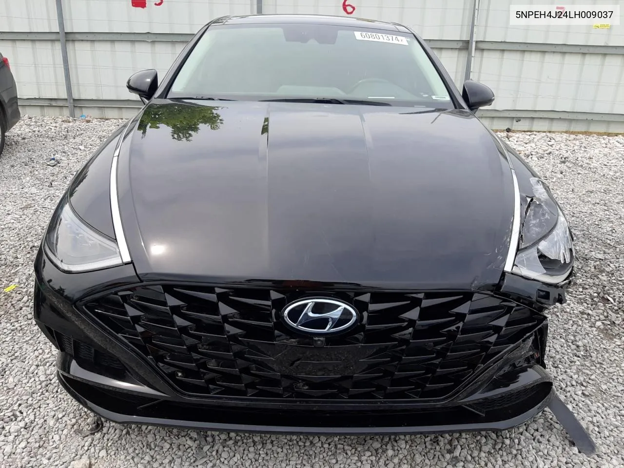 2020 Hyundai Sonata Limited VIN: 5NPEH4J24LH009037 Lot: 60801374