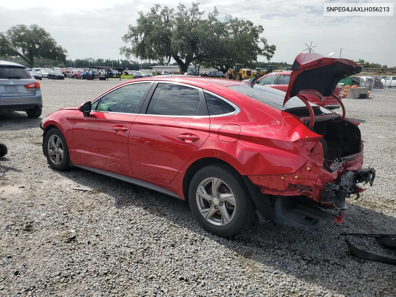 2020 Hyundai Sonata Se VIN: 5NPEG4JAXLH056213 Lot: 61885604