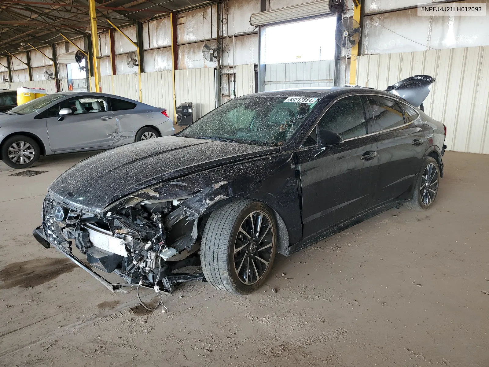 2020 Hyundai Sonata Sel Plus VIN: 5NPEJ4J21LH012093 Lot: 63217884